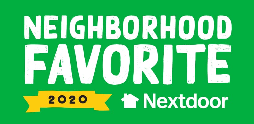 Neighbors Voted Us 2020 Neighborhood Favorite