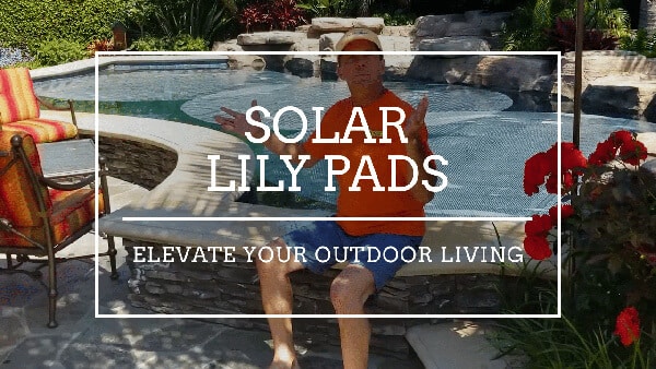 Sunset Solar Lily Pads